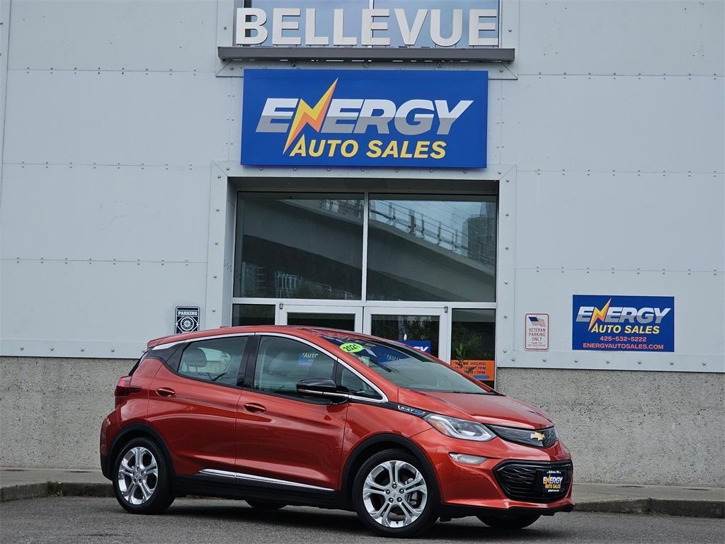 used 2021 Chevrolet Bolt EV car, priced at $12,780