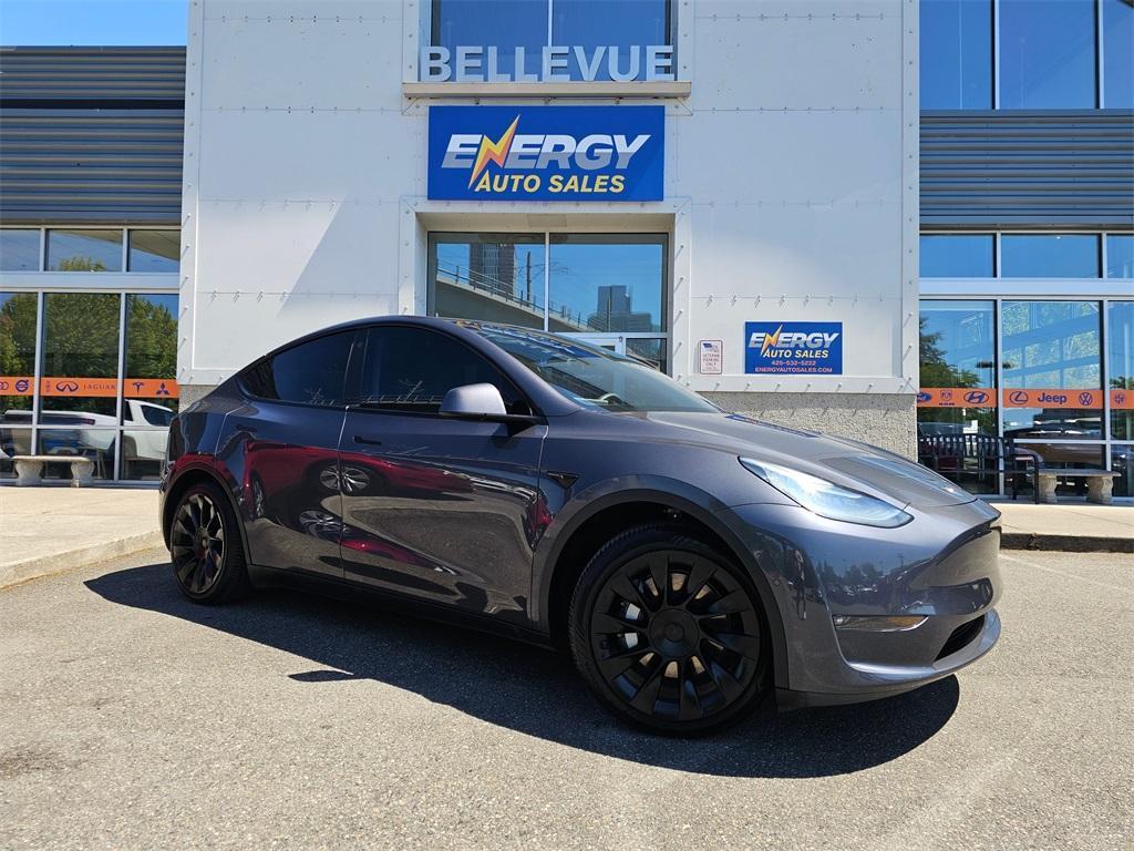 used 2021 Tesla Model Y car, priced at $27,988