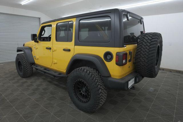 used 2021 Jeep Wrangler Unlimited car, priced at $27,295