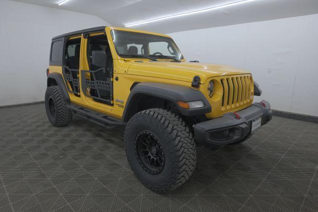used 2021 Jeep Wrangler Unlimited car, priced at $27,295