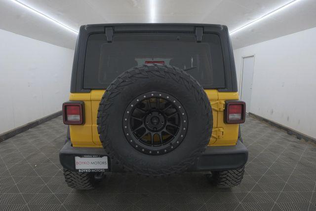 used 2021 Jeep Wrangler Unlimited car, priced at $27,295