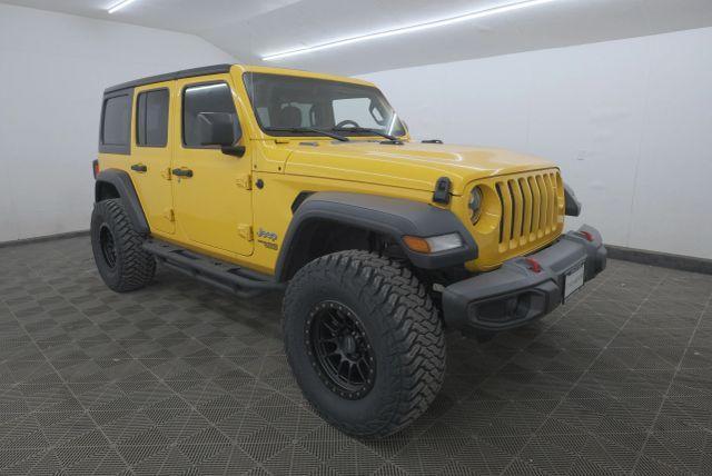 used 2021 Jeep Wrangler Unlimited car, priced at $27,295