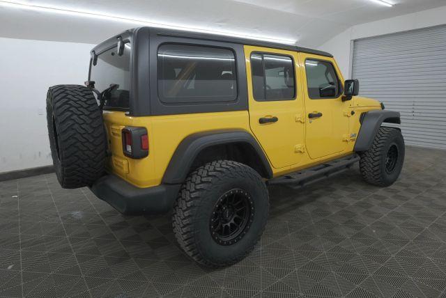 used 2021 Jeep Wrangler Unlimited car, priced at $27,295