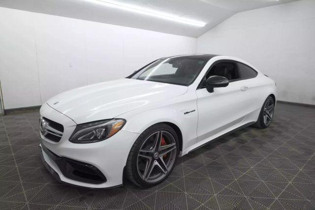used 2018 Mercedes-Benz AMG C 63 car, priced at $36,995