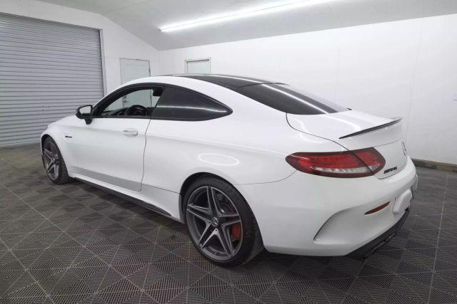 used 2018 Mercedes-Benz AMG C 63 car, priced at $36,995