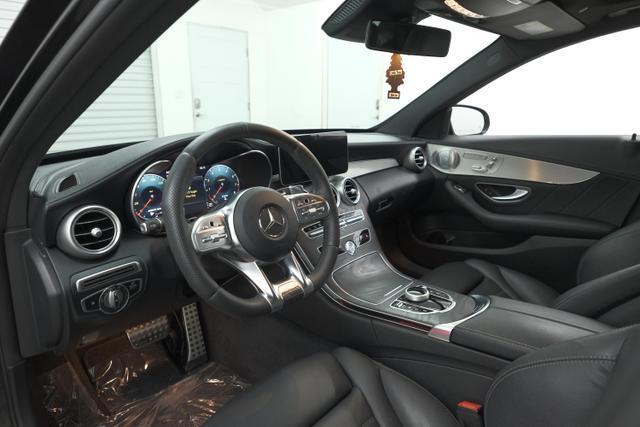 used 2020 Mercedes-Benz AMG C 43 car, priced at $44,995