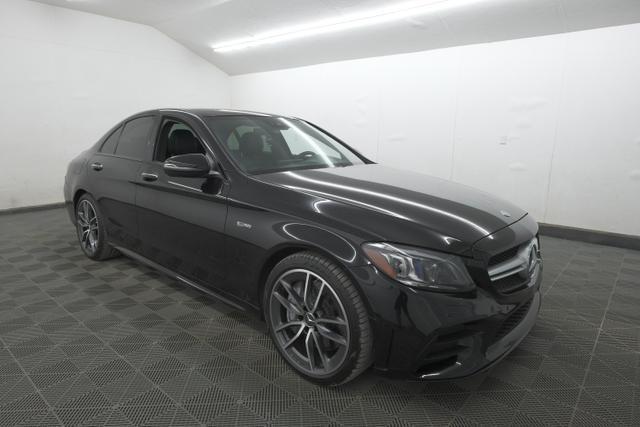used 2020 Mercedes-Benz AMG C 43 car, priced at $44,995
