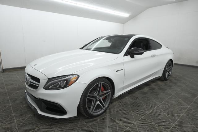 used 2018 Mercedes-Benz AMG C 63 car, priced at $39,495