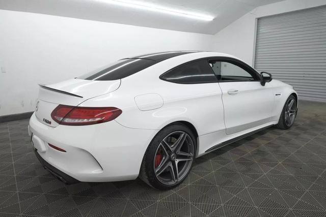 used 2018 Mercedes-Benz AMG C 63 car, priced at $39,495