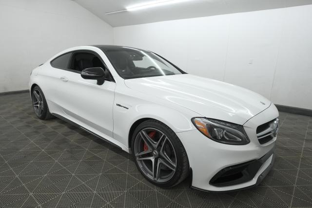 used 2018 Mercedes-Benz AMG C 63 car, priced at $39,495