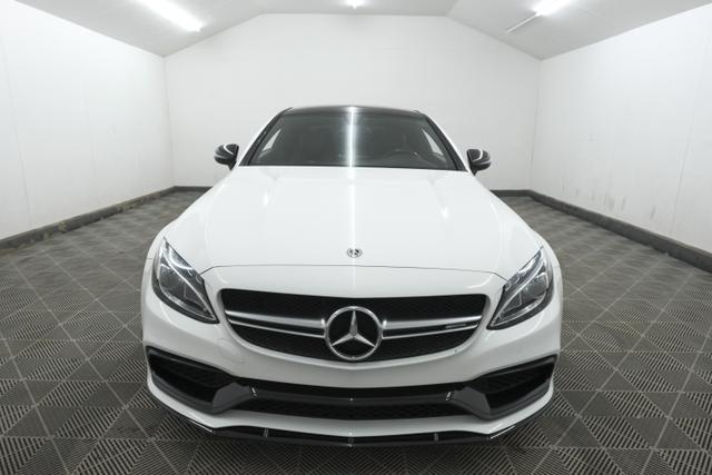 used 2018 Mercedes-Benz AMG C 63 car, priced at $39,495