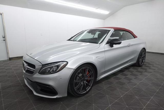 used 2018 Mercedes-Benz AMG C 63 car, priced at $49,995