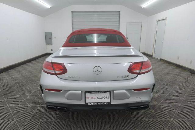 used 2018 Mercedes-Benz AMG C 63 car, priced at $47,987