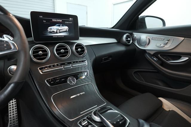 used 2018 Mercedes-Benz AMG C 63 car, priced at $55,995