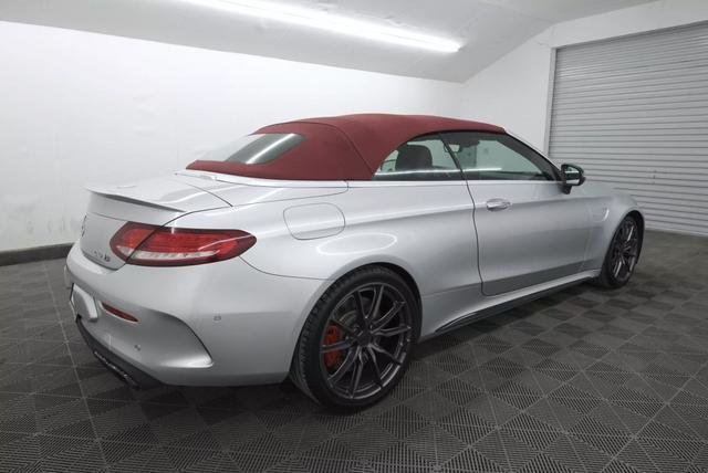 used 2018 Mercedes-Benz AMG C 63 car, priced at $49,995