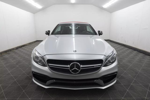 used 2018 Mercedes-Benz AMG C 63 car, priced at $49,995