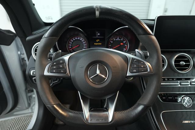 used 2018 Mercedes-Benz AMG C 63 car, priced at $55,995