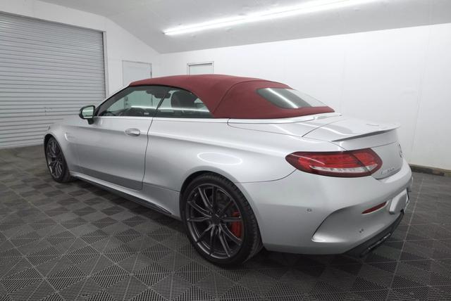 used 2018 Mercedes-Benz AMG C 63 car, priced at $49,995