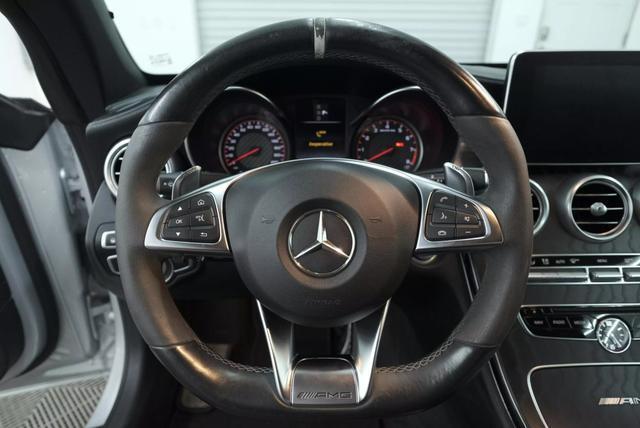 used 2018 Mercedes-Benz AMG C 63 car, priced at $49,995