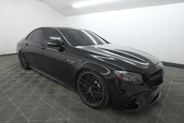 used 2018 Mercedes-Benz AMG E 63 car, priced at $71,495