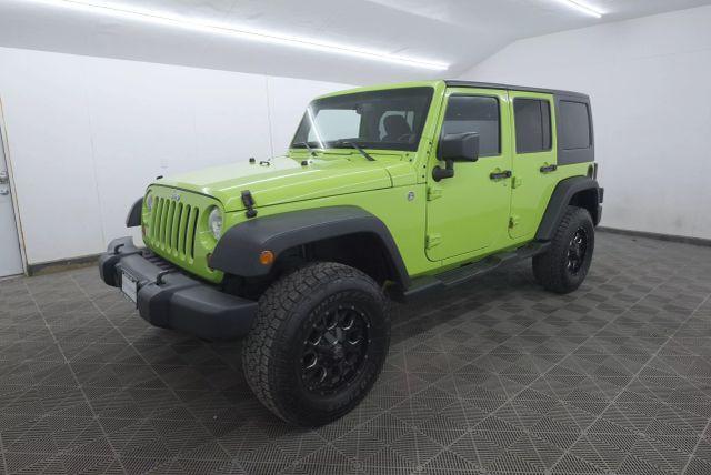 used 2013 Jeep Wrangler Unlimited car, priced at $14,495