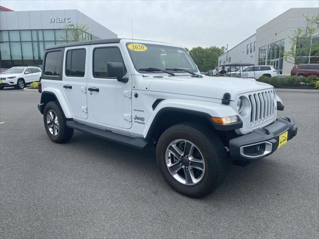 used 2020 Jeep Wrangler Unlimited car, priced at $33,684