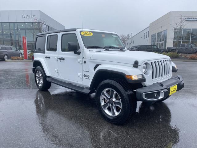 used 2020 Jeep Wrangler Unlimited car, priced at $33,684