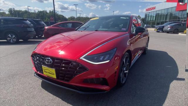 used 2021 Hyundai Sonata car, priced at $22,015