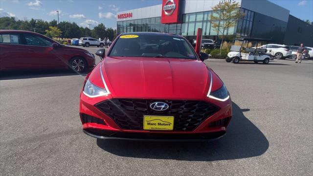 used 2021 Hyundai Sonata car, priced at $22,015