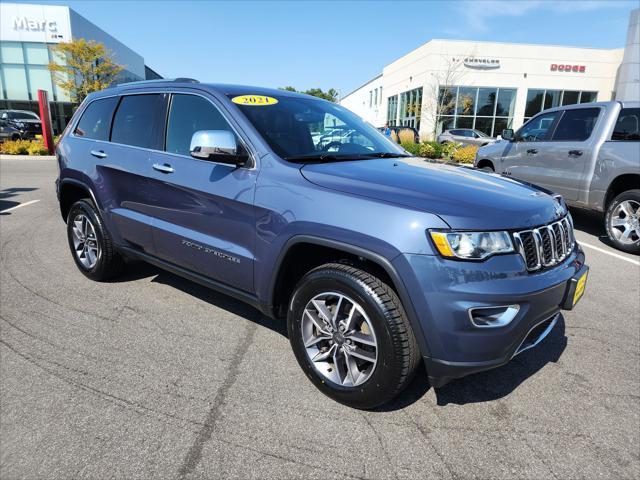 used 2021 Jeep Grand Cherokee car, priced at $28,381