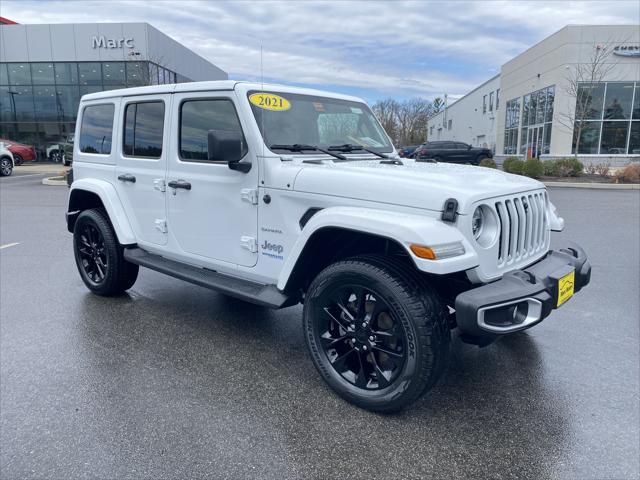 used 2021 Jeep Wrangler Unlimited car, priced at $41,499