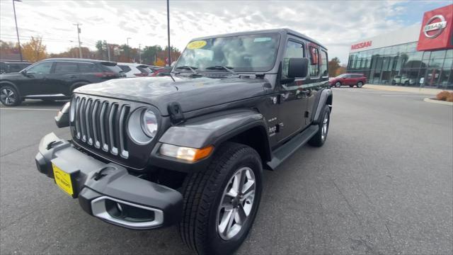 used 2021 Jeep Wrangler Unlimited car, priced at $32,608