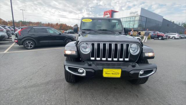 used 2021 Jeep Wrangler Unlimited car, priced at $32,608