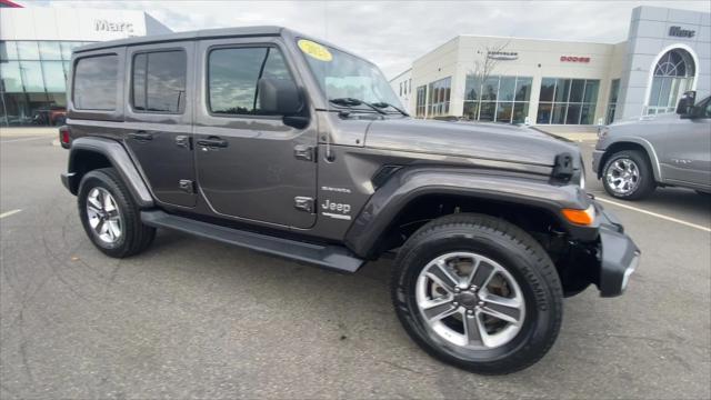 used 2021 Jeep Wrangler Unlimited car, priced at $32,608