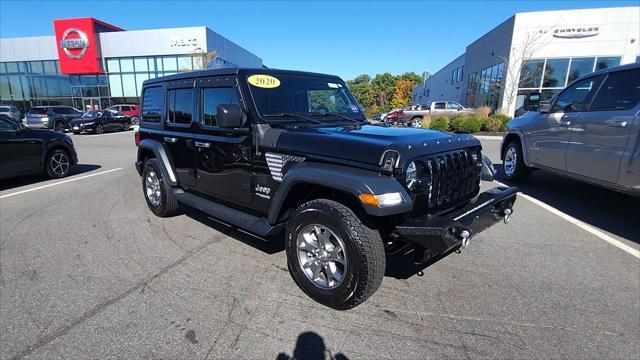 used 2020 Jeep Wrangler Unlimited car, priced at $29,991