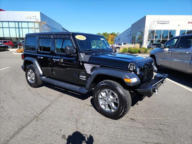 used 2020 Jeep Wrangler Unlimited car, priced at $29,991