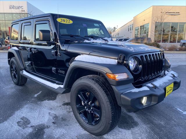 used 2022 Jeep Wrangler Unlimited car, priced at $38,893