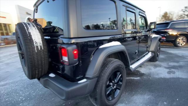 used 2022 Jeep Wrangler Unlimited car, priced at $38,893