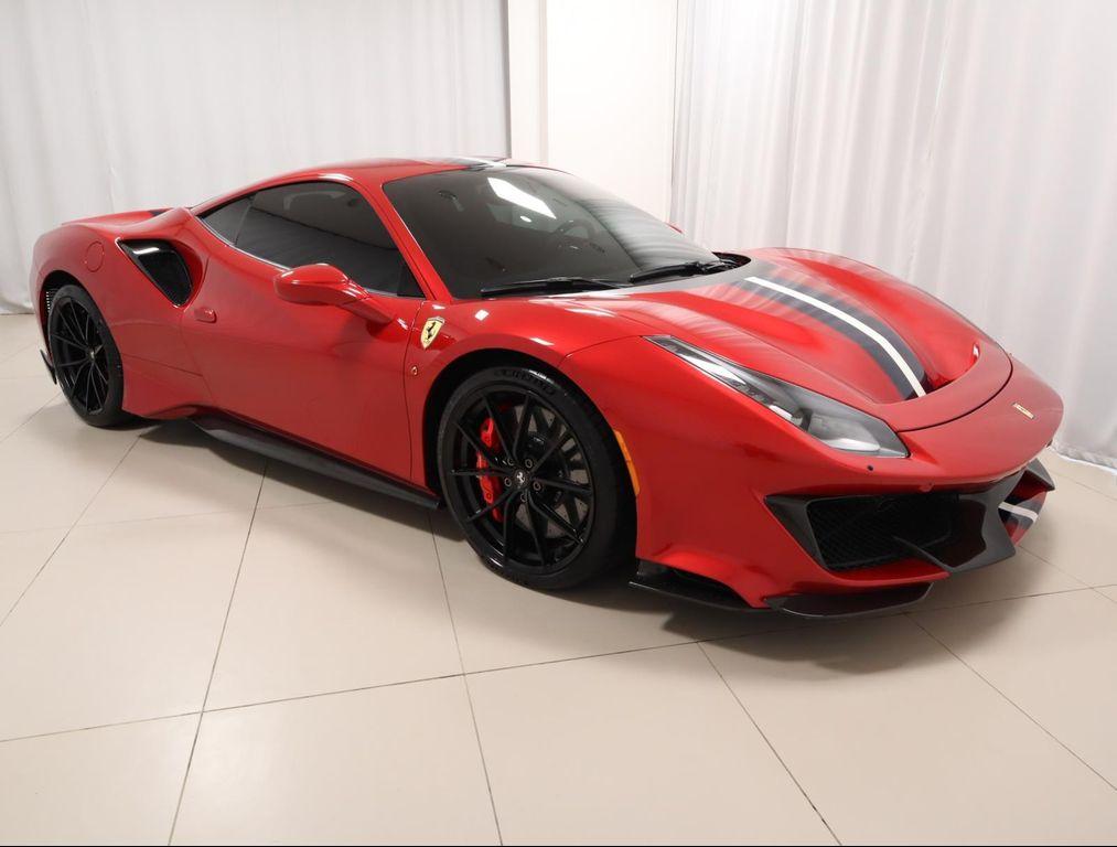 used 2019 Ferrari 488 Pista car, priced at $789,900
