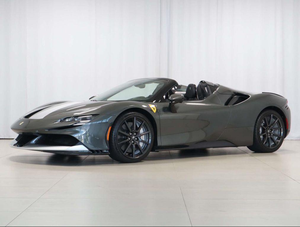 used 2022 Ferrari SF90 Spider car, priced at $675,000