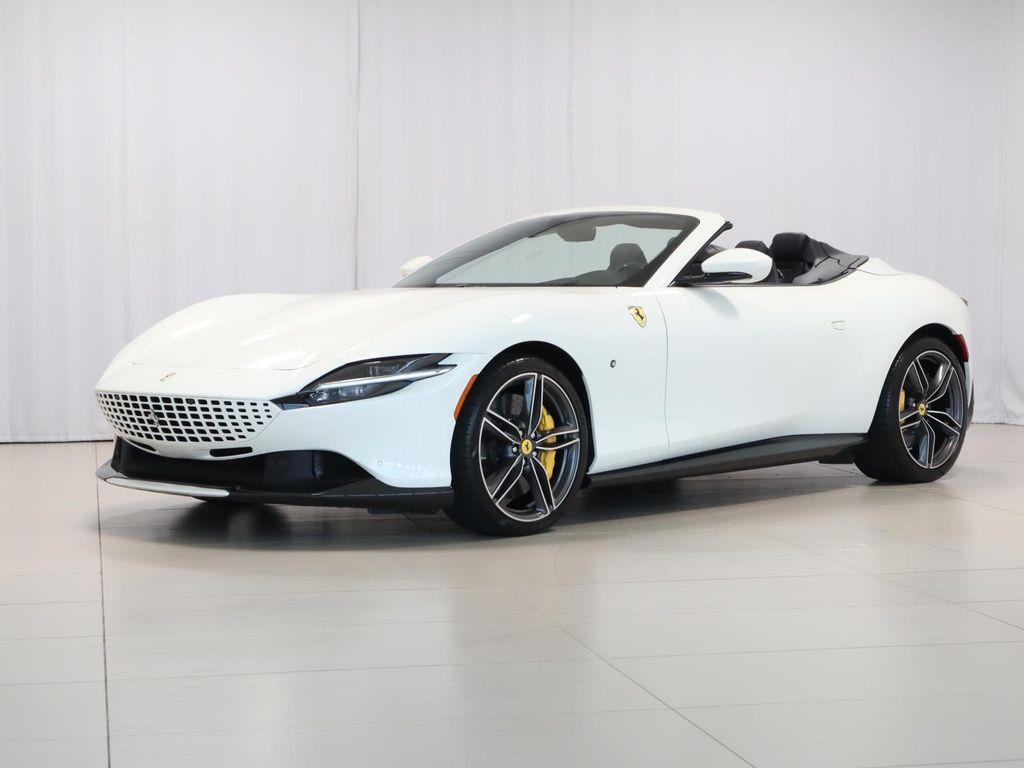 used 2024 Ferrari Roma Spider car, priced at $322,500