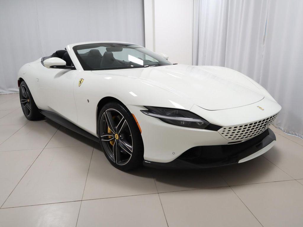 used 2024 Ferrari Roma Spider car, priced at $322,500