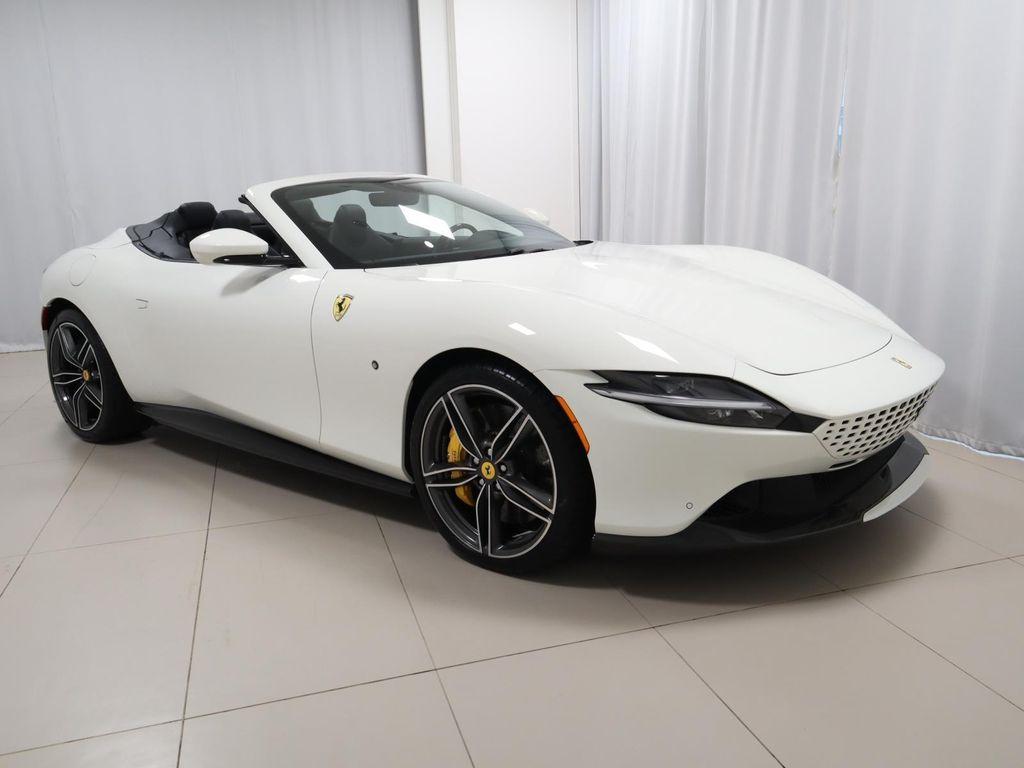 used 2024 Ferrari Roma Spider car, priced at $322,500