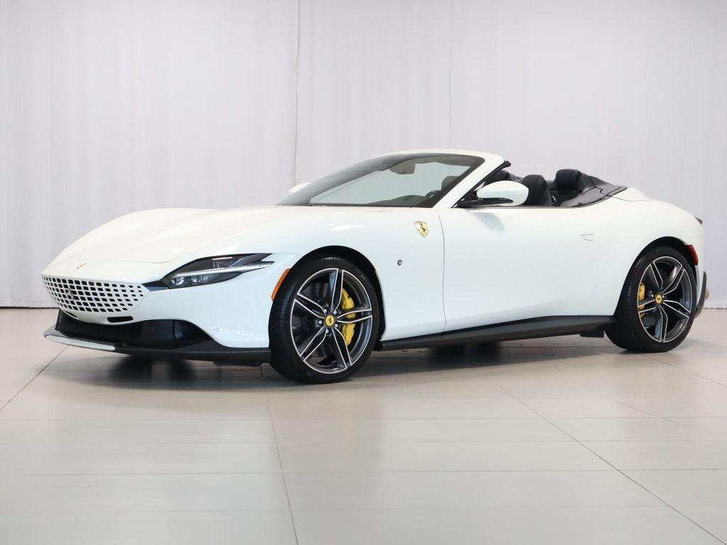 used 2024 Ferrari Roma Spider car, priced at $322,500