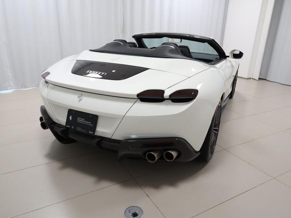 used 2024 Ferrari Roma Spider car, priced at $322,500