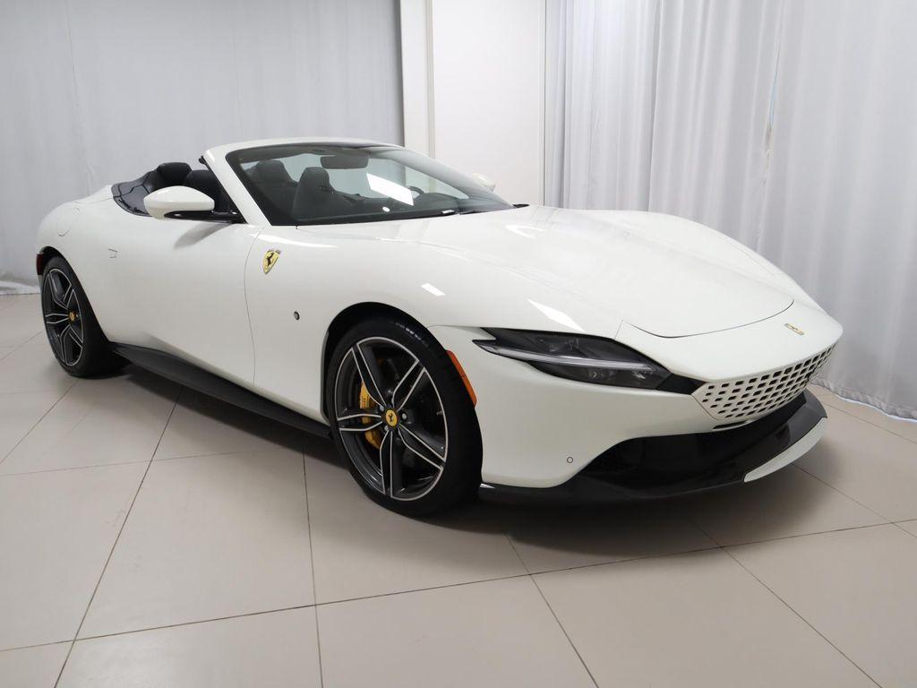 used 2024 Ferrari Roma Spider car, priced at $322,500