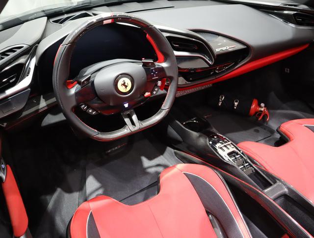used 2022 Ferrari SF90 Spider car, priced at $829,900