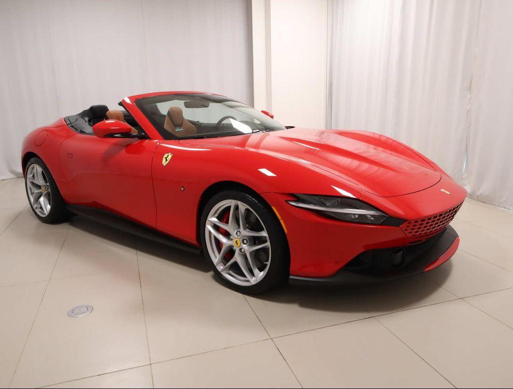 used 2025 Ferrari Roma Spider car, priced at $315,000