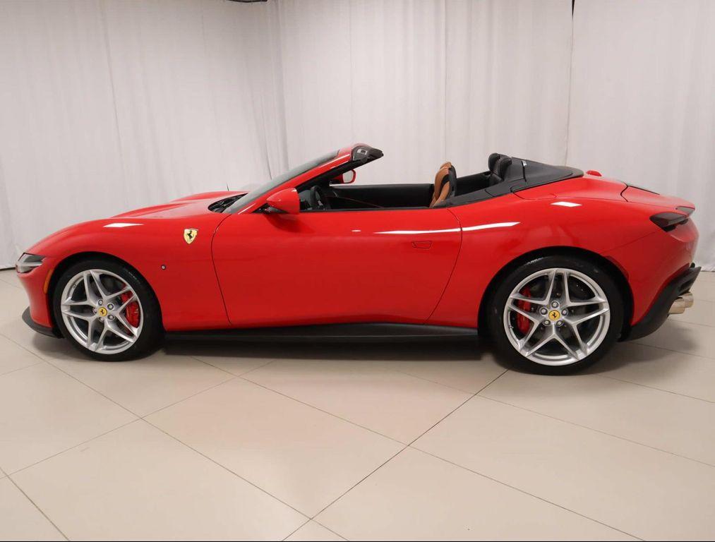 used 2025 Ferrari Roma Spider car, priced at $315,000