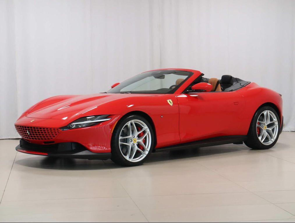 used 2025 Ferrari Roma Spider car, priced at $315,000